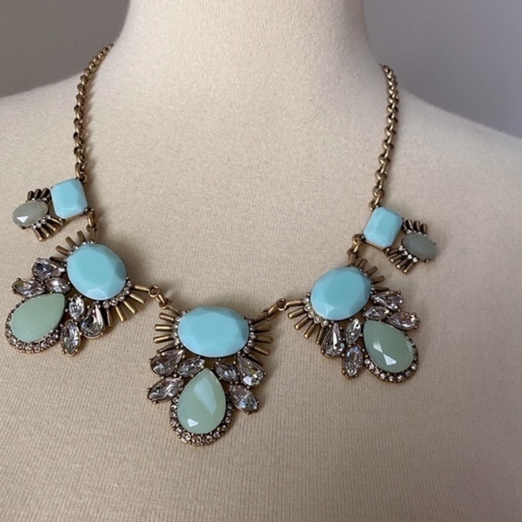 J. Crew Blue Statement Necklace - Picture 3 of 5